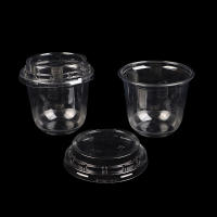10Pcs Copas De Mousse Desechables De 10Oz Con Tapa Cajas De Plástico Transparentes Para Helado Postre Picnic Jalea Yogur - details 8