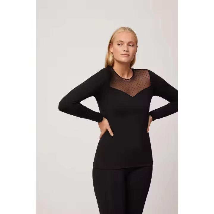 Camiseta Térmica Con Encaje Ysabel Mora 70015 - 1