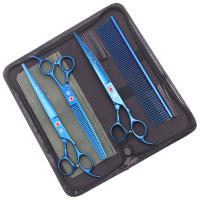 Tijeras De Aseo Para Perros Plataforma Azul Dragon Acero Inoxidable Tijeras De Corte Y Afiladas Para Mascotas Herramienta De Peluquería Para Animales - details 3