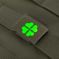 Esimbolo De Ensignio De Cuatro Hojas Decoración Para El Bolso Táctica Lámini Broche Con Velcro Compatibilidad Compatible Con MOLLE Glow En Oscuridad Emblema Luminoso Empuñadura De Hebras Textiles De Patrulla Especial - details 0