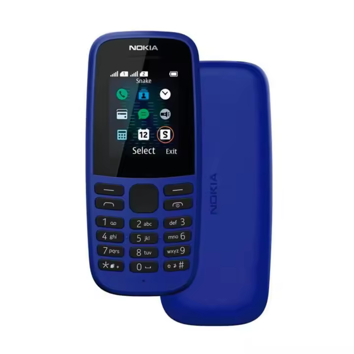 Nokia 105 (2019) Dual SIM – Teléfono Móvil Clásico con Linterna y Radio FM – Color Negro - 1