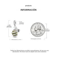 Encantos De Viaje Para Café Plata Charms Para Perros Y Gatos Corazón De Cuentas Adecuados Para Pulsera Original DIY Tendencia Clásica Vintage Romántica - details 173