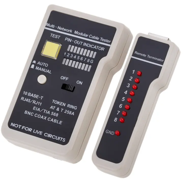 Multi Network Modular Cable Tester - BeMatik - 1