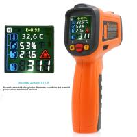 PEAKMETER PM6530D Termómetro Infrarrojo Portátil Para Medición De Temperatura Industrial Medidor De Temperatura De Aceite - details 5