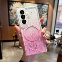 Funda De Teléfono Transparente Con Estrellas Y Brillo Magnética Para Samsung Galaxy Z Fold 8 Ultra Fold 8 7 6 5 Compatible Con Magsafe Para Carga Inalámbrica - details 11