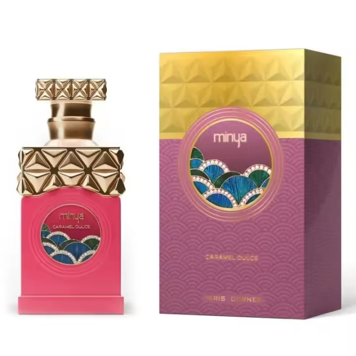 Minya Caramel Dulce de PARIS CORNER – Perfume Arabe 100% Original para Mujeres | Fragancia Dulce, Oriental y Sensual de 100ml con Ingredientes Exquisitos y Presentación de Lujo - 1