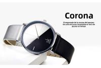 Reloj De Mujer De Lujo SK Top Cuero Genuino Moda Creativa Reloj De Cuarzo Para Damas Reloj De Pulsera De Lujo Reloj Feminino SHENGKE - details 9