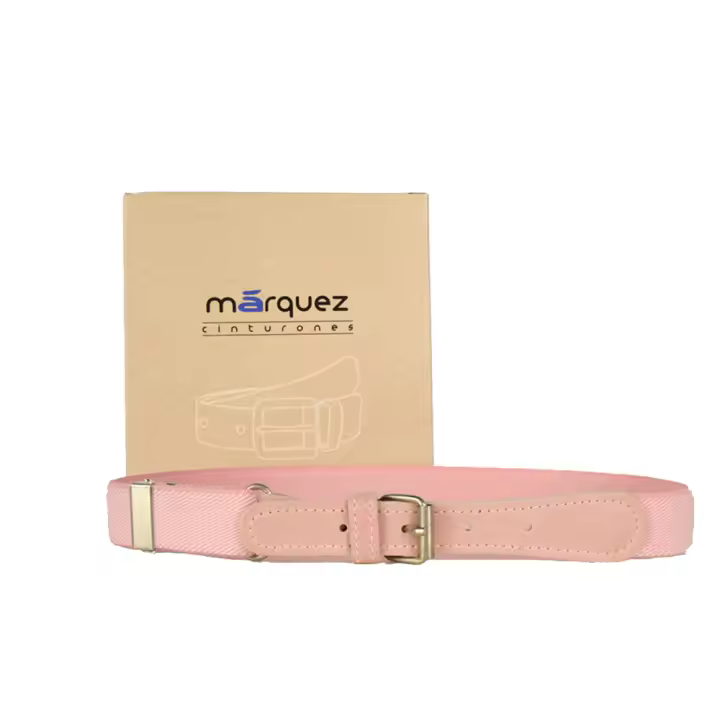 Cinturón elástico para niño y niña cinturón ajustable para niños unisex fabricado en España Márquez Cinturones - 1