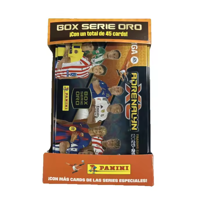 Dream Box/Tin Box Serie Oro Adrenalyn XL 2025/2026, Te Permite Obtener 45 Cards Espectaculares de La Colección Oficial Panini - 1
