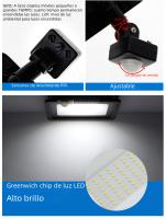 Proyector De Luz Exterior LED Con Sensor De Movimiento PIR IP66 220V Luz De Escenario SMD2835 Blanco/Cálido Para Exteriores - details 7