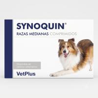 Synoquin Razas Medianas Vetplus (30 Comprimidos Masticables) – Condroprotector para Perros de 10 a 25 kg - details 0