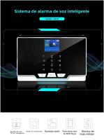 Panel De Alarma KERUI G20 WIFI GSM Con Sensor De Movimiento Y Puerta Control Remoto a Través De Tuya Smart Life APP Para Seguridad Doméstica - details 0