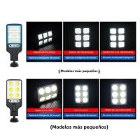Lámpara Solar Exterior IP65 108 COB Con Sensor Y Control Remoto 3 Modos De Iluminación Luz De Seguridad Para Jardín Patio Camino - details 11