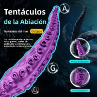 Vibrador Anal Rotativo 360° G Spot Clit Estimulación Vagina AV Mágica Linterna Masajeador Para Mujeres Juguete Sexual Dildo Masturbación - details 2