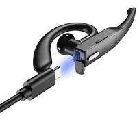 Business Headset,2025 Wireless Over Ear Auriculares con Micrófono, con Estuche de Carga de 500 MA, para Dispositivos con o con Adaptador - details 4