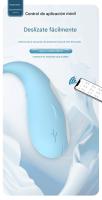 Vibrador Femenino con forma de Delfín y 10 Modos De use Remote, with form de huevo saltarín, de silicona, para clítoris, DOT G, with calefacción, Juguetes sexuales para adultos, para Mujeres y hambres - details 2