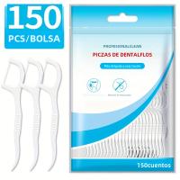 Floss Dental Desechable Ultra-Fino 30/50/150/300/600PCS Smooth Para El Hogar Palillos De Dientes Para Adultos Polietileno - details 3
