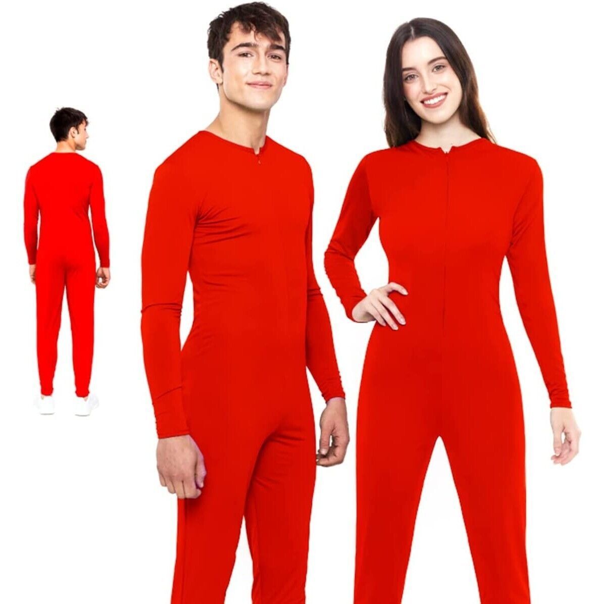 Mono Maillot Cuerpo Entero con Cremallera Invicible Adulto Unisex Disfraz Segunda Piel Para Bailar Teatro Halloween Carnaval