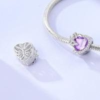 Encantos Originales 925 Platinados Para Mujer Con Zirconia Joyería Moda Para Pulseras Hechas De Cuentas De Moda - details 10