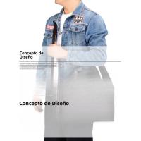 Bolso De Negocios Para Hombre De Cuero Genuino Gran Capacidad Con Computadora - Bolsa De Mano De Capa Superior De Vaca - details 2