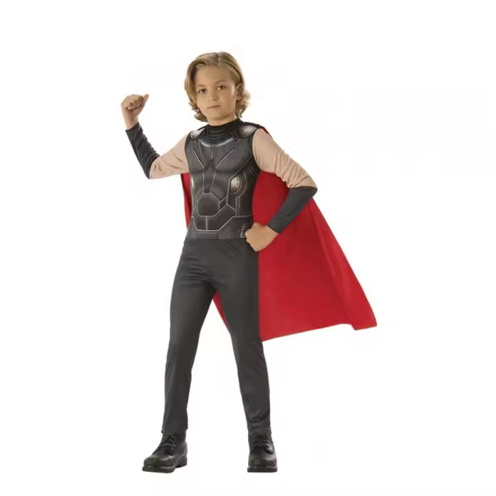 Rubie's Disfraz de Thor Opp con capa roja para niño - 1