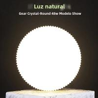 Lámpara De Techo LED Ultra Delgada MARPOU Iluminación Natural Interior Cuadrada Redonda 18W 24W 36W 48W Para Sala De Estar Dormitorio - details 3