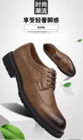Zapatos De Vestir Para Hombre Cómodos Y Transpirables Antideslizantes Clásicos Para Bodas Y Oficina Material De Cuero Formal Elegante - details 4