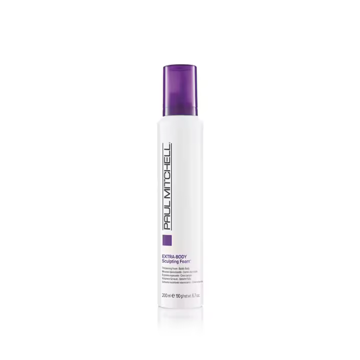 Paul Mitchell Extra Body Sculpting Foam, Espuma espesante para crear mucho volumen - 1