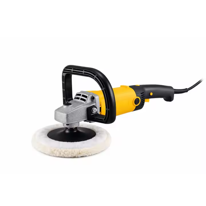 Pulidora de coches profesional 1300W 180mm | Velocidad variable 600-3000 RPM | Kit completo con mango, discos y accesorios - 1