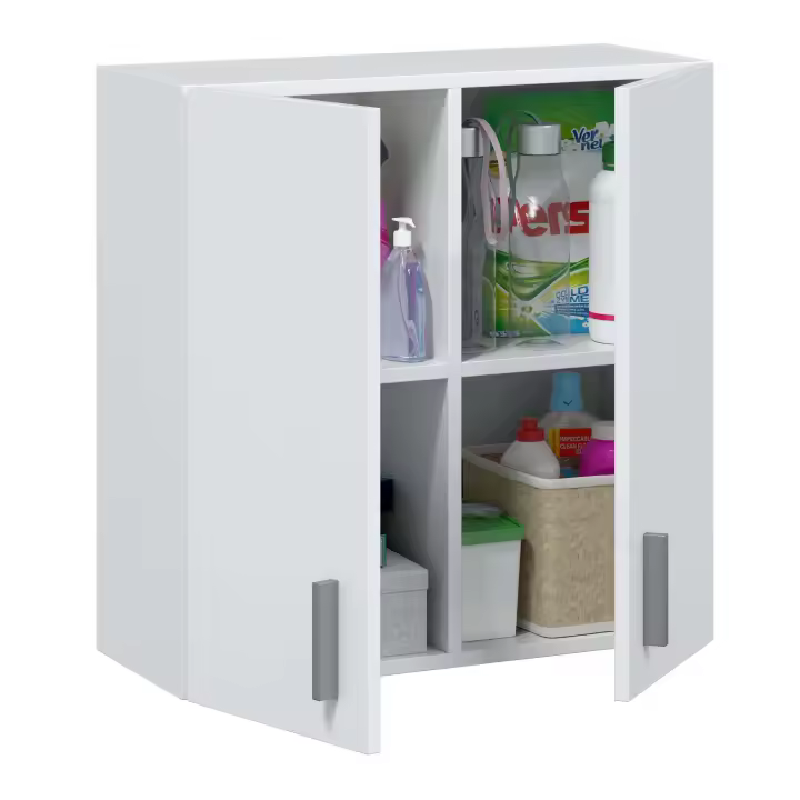 Miroytengo Amarios Multiusos Multiestancia Estilo Contemporáneo en Color Blanco en Varias Medidas - 1