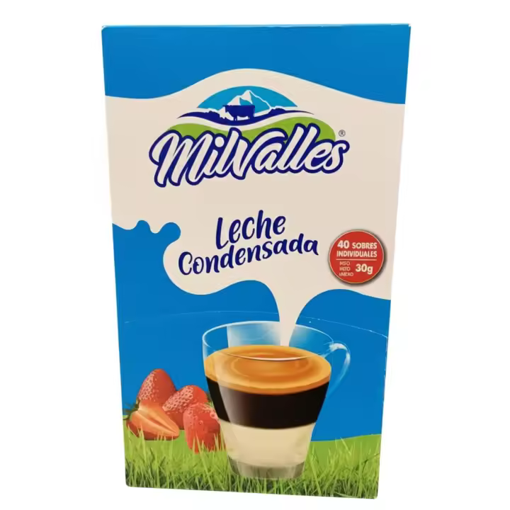 N / Leche Condensada Entera Milkfactory 50 Sobres de 30 Gr - 1