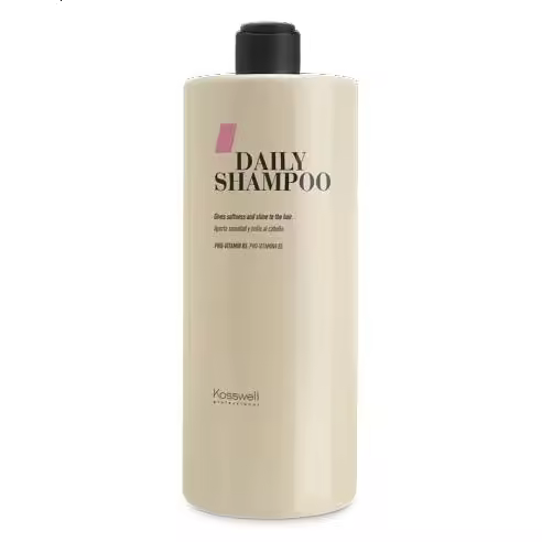 Kosswell Professional Champú Diario 1000 Ml - Suavidad Duradera y Brillo Intenso - 1