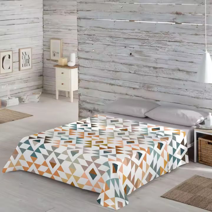 ICEHOME - Juego de Sábanas Estampadas 100% Algodón Extrasuave - Incluye 1 o 2 Fundas de Almohada - Cama 90/135/150/180 - Fabricado en España - 1