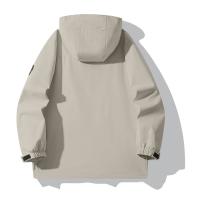 Chaqueta Windbreaker Vintage Y2K Para Mujer Estilo Coreano Streetwear Con Capucha Oversize Hip Hop Techwear Color Rosa - details 20