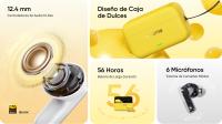 Auriculares - realme Buds T500 Pro, Cancelación Activa de Ruido de 50dB, 6 Micrófonos con IA, Bluetooth 6.1 Multipunto, Traductor IA 30+ Idiomas, Batería 56h, IP55 - details 4