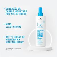Schwarzkopf Professional Bonacure Moisture Kick Spray Acondicionador 400Ml. / Acondicionador en spray sin aclarado para cabello normal a seco, rizado o quebradizo. - details 2