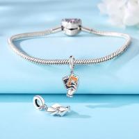Encantos Originales De Plata 925 Para DIY Pulsera Y Collar Joyería Para Mujer Con Deseño De Sol Y Luna Joyas Delicadas - details 102