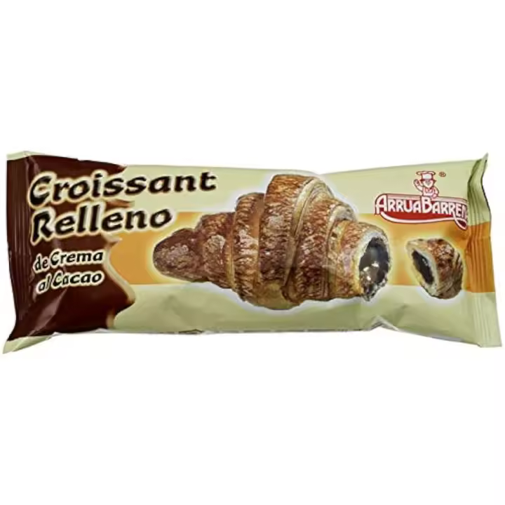 Croissants Rellenos de Chocolate Arruabarrena - Caja de 15 Unidades N / - 1