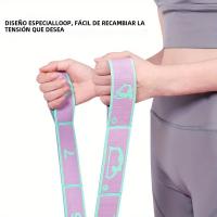 Cinta De Estiramiento De Yoga Resistencia Deportiva Para Danza Gimnasia Ejercicio Pilates Cinta De Terapia Física - details 3