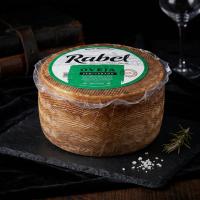 Queso puro de oveja semicurado rueda entera aprox. 3 kg, Rabel, curación natural en cava, Campo de Calatrava, pasta cremosa con aroma láctico y frutos secos - details 0