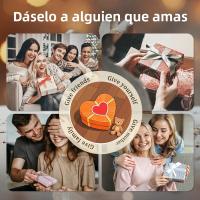 Encantos De Plata De 925 Doble Corazón Para Pulsera Joyas De La Suerte Para Mujer Regalos De Joyería Con Zirconia Irregular - details 5