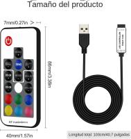 Fresnel RGB Neón Fita LED 1/2/3/4/5M DC5V IP65 Impermeable Luz Neón Para Decoración Interior De Habitación Cocina Hogar - details 13