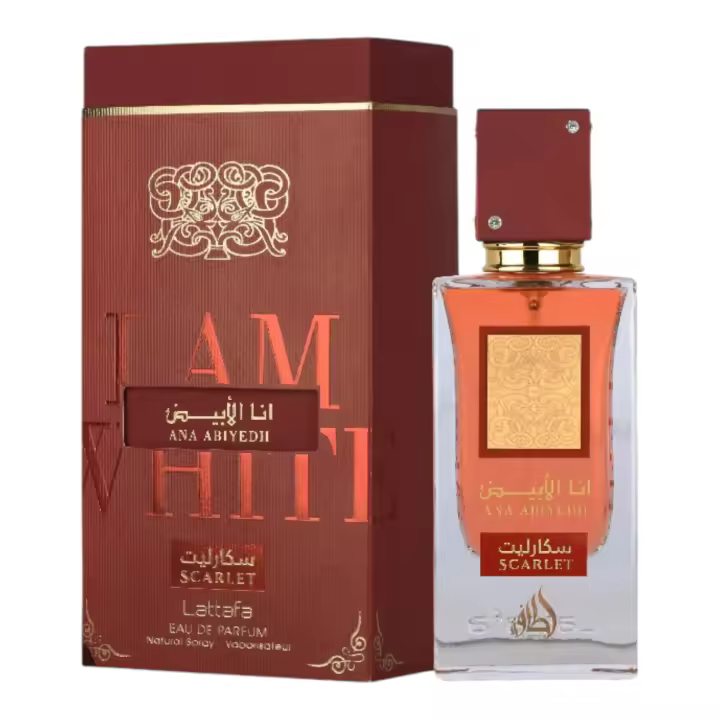 Lattafa ana abiyedh acarlet eau de perfume 60ml. unisex. - 1