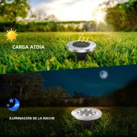 Lámpara Subterránea Solar LED Para Jardín Exterior Iluminación De Paisaje Infiel Resistente Al Agua Para Visto Noche - details 12