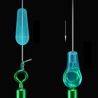 100Pcs Bobber De Goma Para Pesca Stopper Oval Azul Para Carpas En Espacio Material De Borracho Origen China Continental - details 3