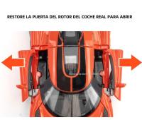 Modelo De Coche De Deportes Jesko a Escala 1/32 En Aleación Con Luz Y Sonido Vehículo De Metal Para Colección Regalos Para Niños - details 8