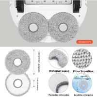 Cepillo Principal Y Filtro De Repuesto Para Aspiradora Robot Xiaomi S20+ / S10 plus / B108GL / B105 / B108CN B113CN Accesorios De Limpieza - details 1