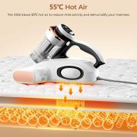 JIGOO J300 Aspirador de Ácaros con Sensor de Ácaros y Pantalla Digital, 500W Aspiradora antiácaros con Doble Taza, Luz UV, para Alergias, Elimina el 99.9% de alérgenos en colchones, Camas y sofás - details 11