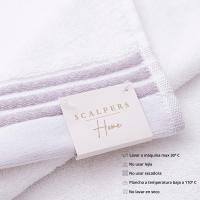 Set 6 de toallas de baño calavera (2x tocador 30x50cm + 2x manos 50x90cm + 2x baño 70x140cm) 100%algodón varios colores Scalpers Home - details 2