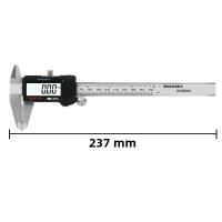 Calibrador Digital De Acero Inoxidable Herramienta De Medición 150mm Con Vernier Regla Para Trabajos De Madera Y Metal - details 5